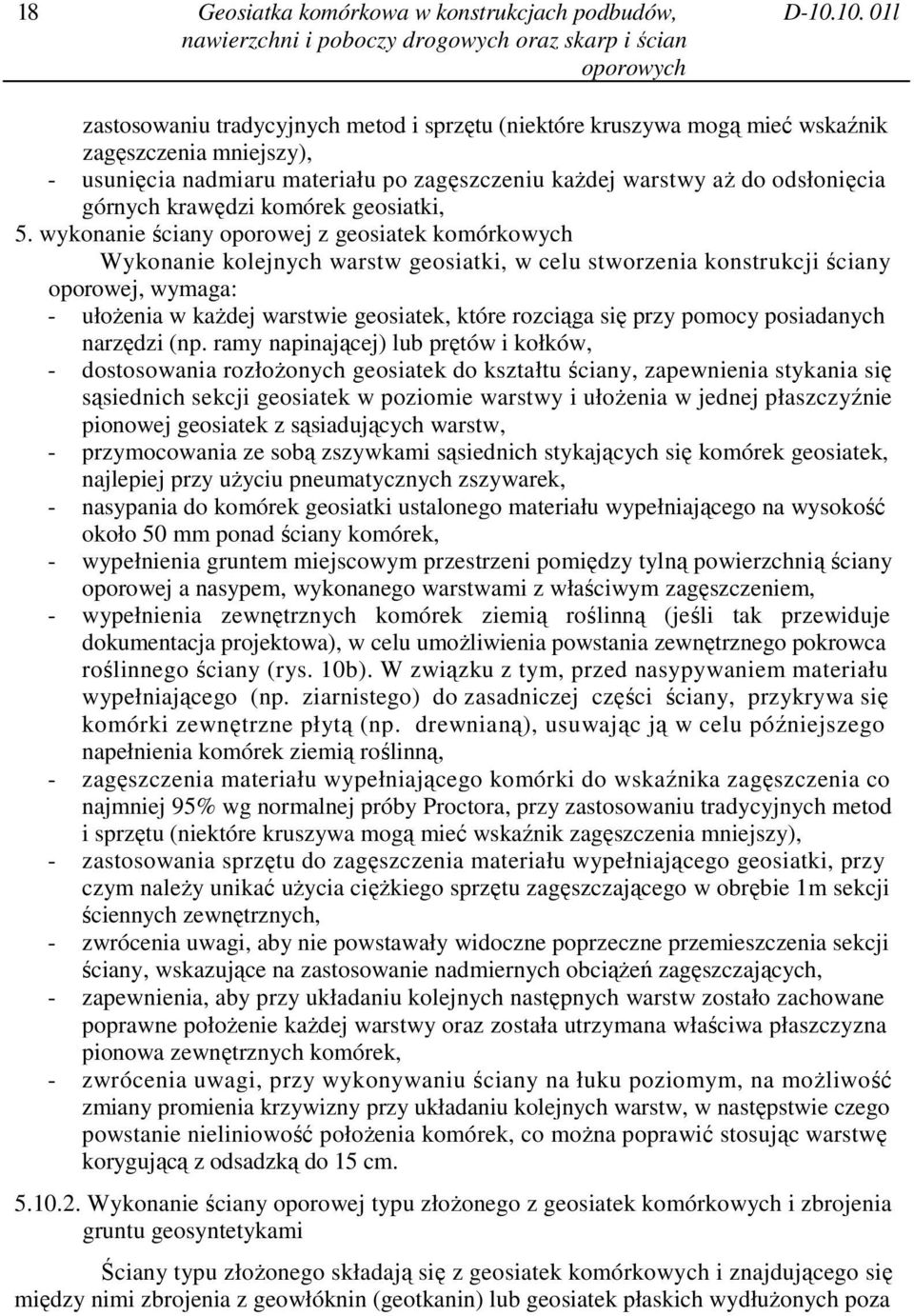 krawędzi komórek geosiatki, 5.