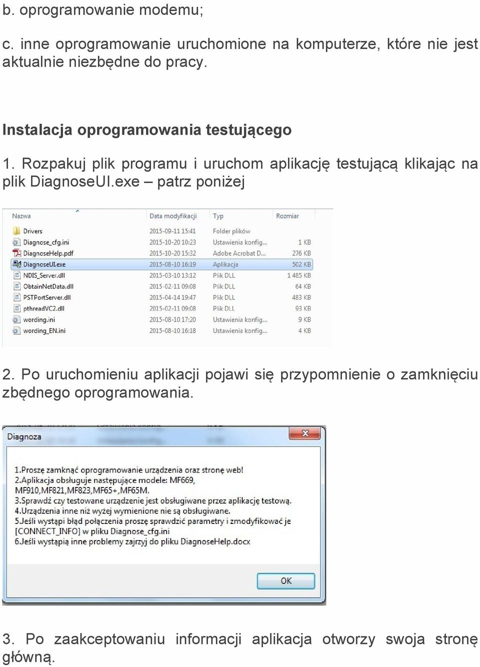 Instalacja oprogramowania testującego 1.