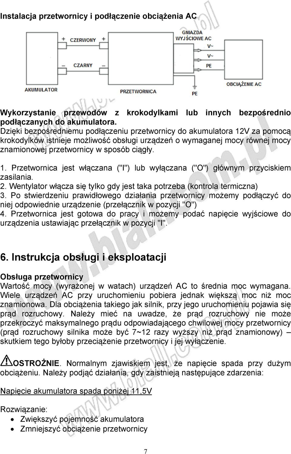 2. Wentylator włącza się tylko gdy jest taka potrzeba (kontrola termiczna) 3.