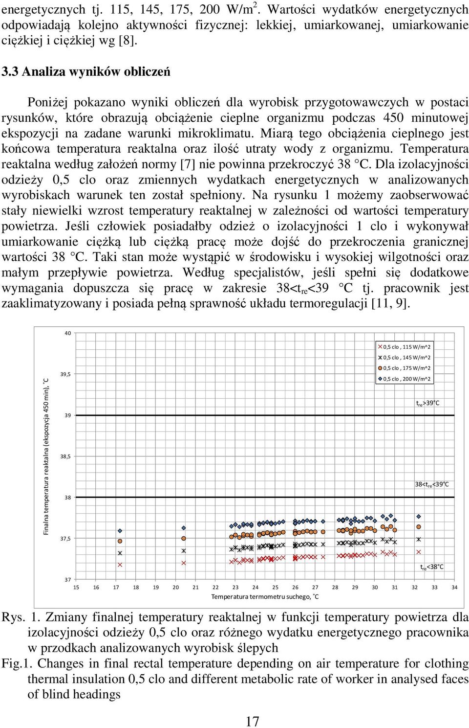 warunki mikroklimatu. Miarą tego obciążenia cieplnego jest końcowa temperatura reaktalna oraz ilość utraty wody z organizmu.