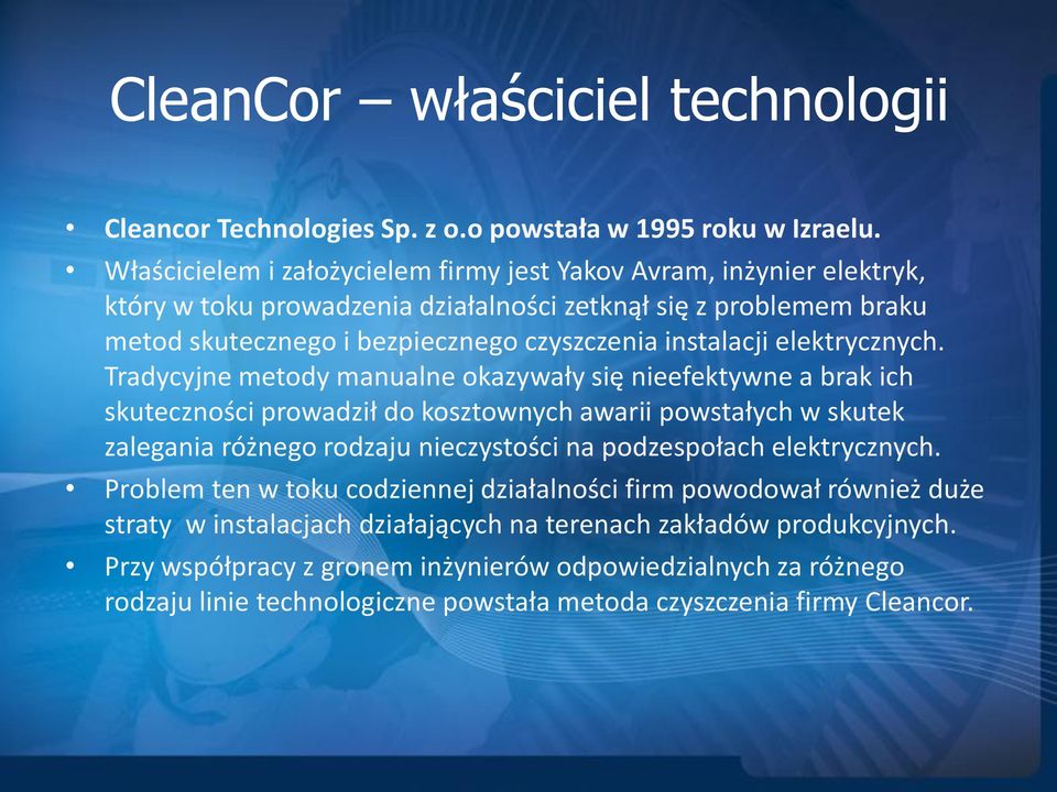 elektrycznych.