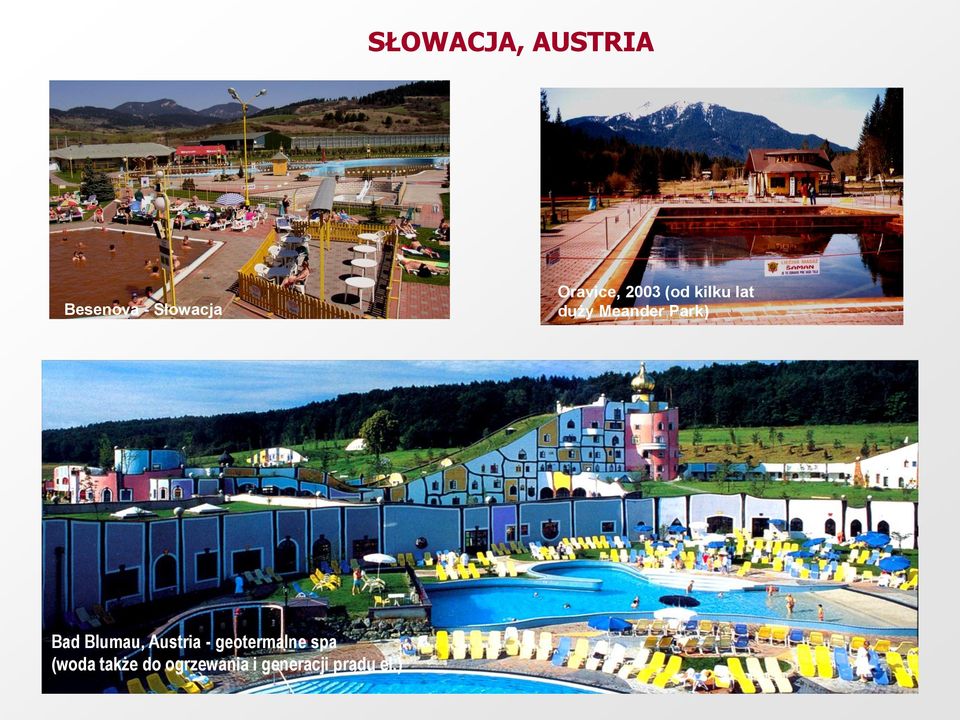 Park) Bad Blumau, Austria - geotermalne