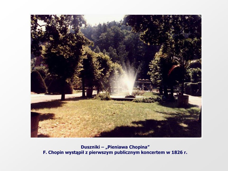 Chopin wystąpił z