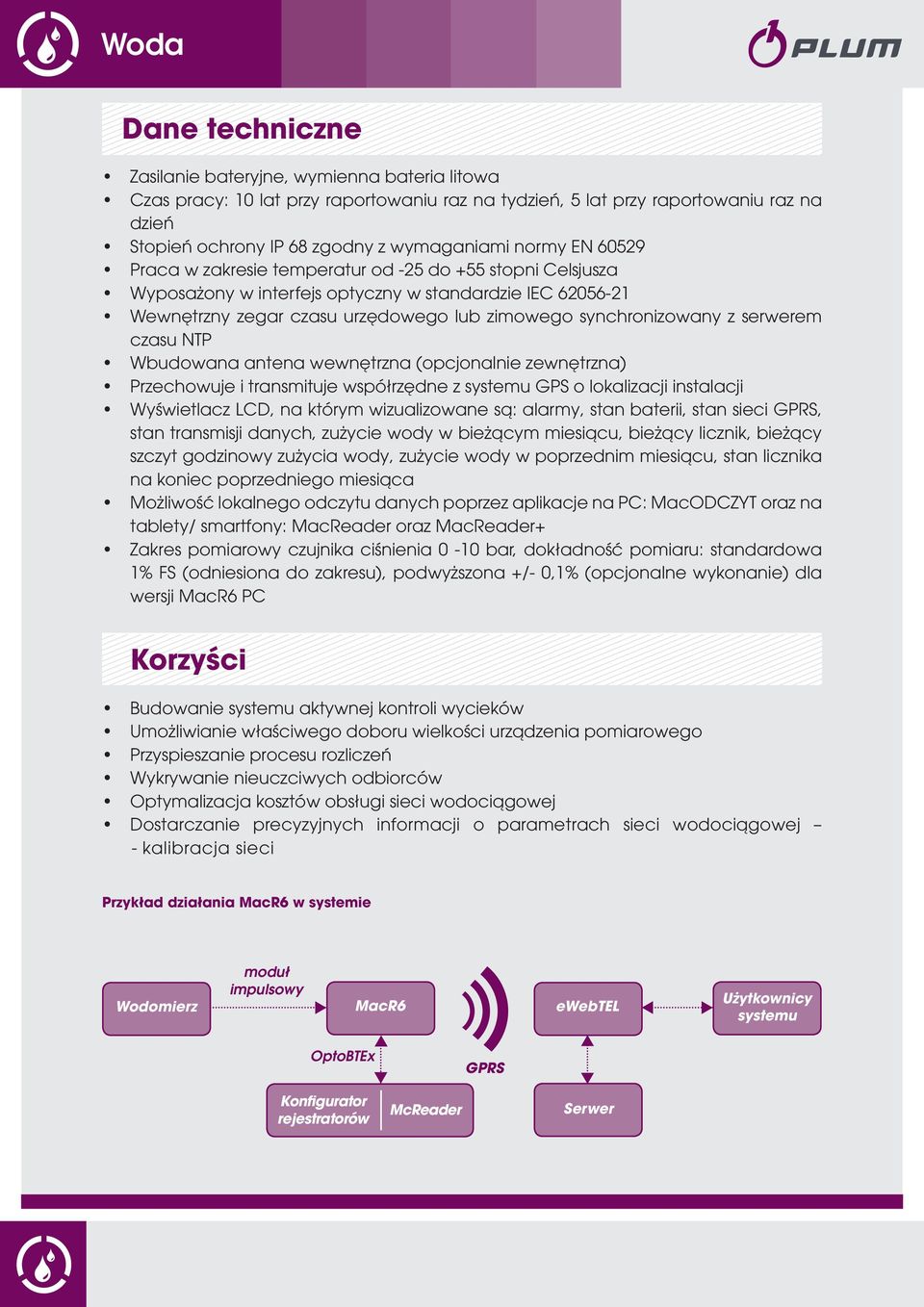 serwerem czasu NTP Wbudowana antena wewnętrzna (opcjonalnie zewnętrzna) Przechowuje i transmituje współrzędne z systemu GPS o lokalizacji instalacji Wyświetlacz LCD, na którym wizualizowane są: