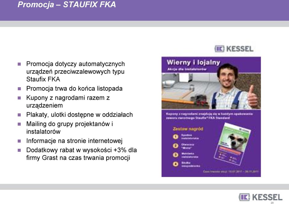 Plakaty, ulotki dostępne w oddziałach Mailing do grupy projektanów i instalatorów