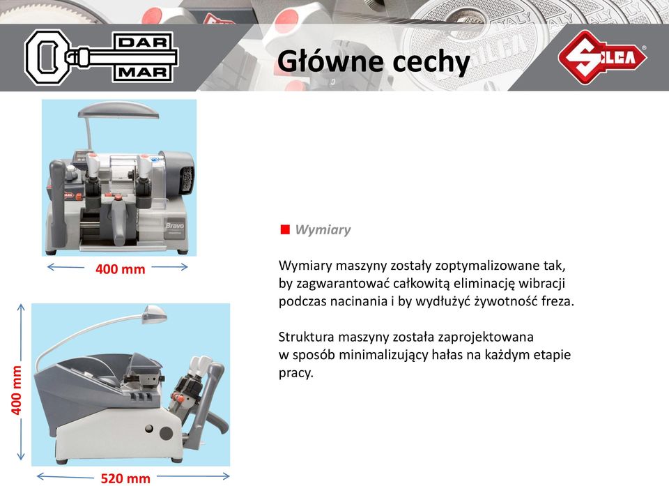 podczas nacinania i by wydłużyd żywotnośd freza.