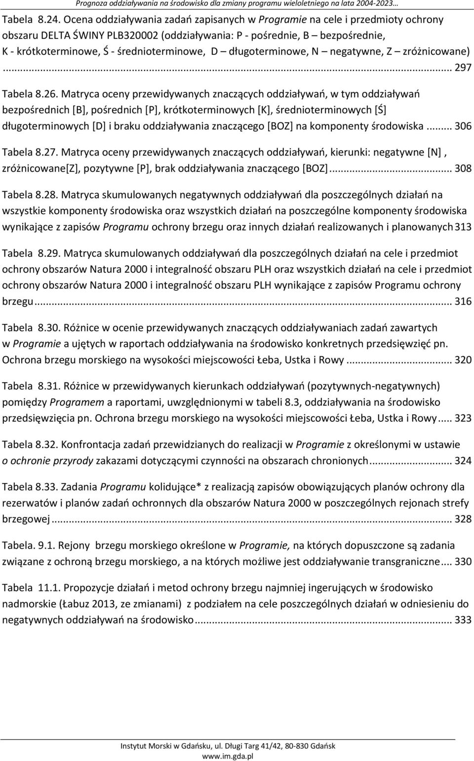 Datowanie osadów morskich za pomocą niepełnego modelu mieszania
