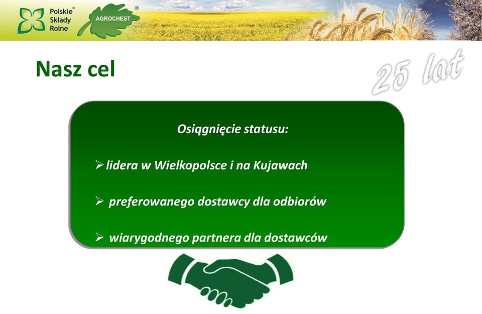 Kujawach preferowanego dostawcy