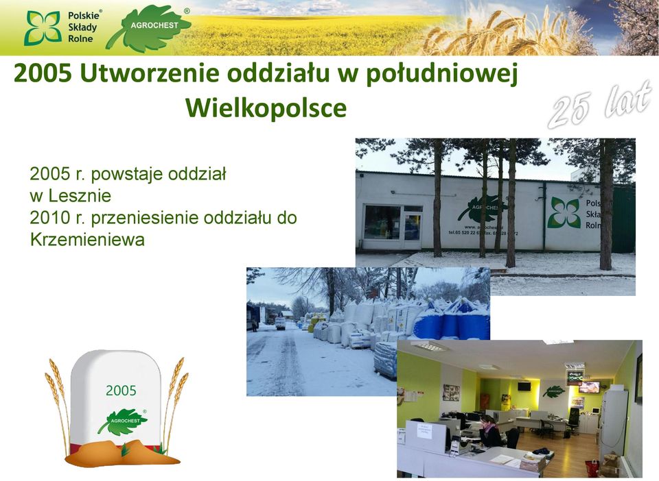 powstaje oddział w Lesznie 2010 r.