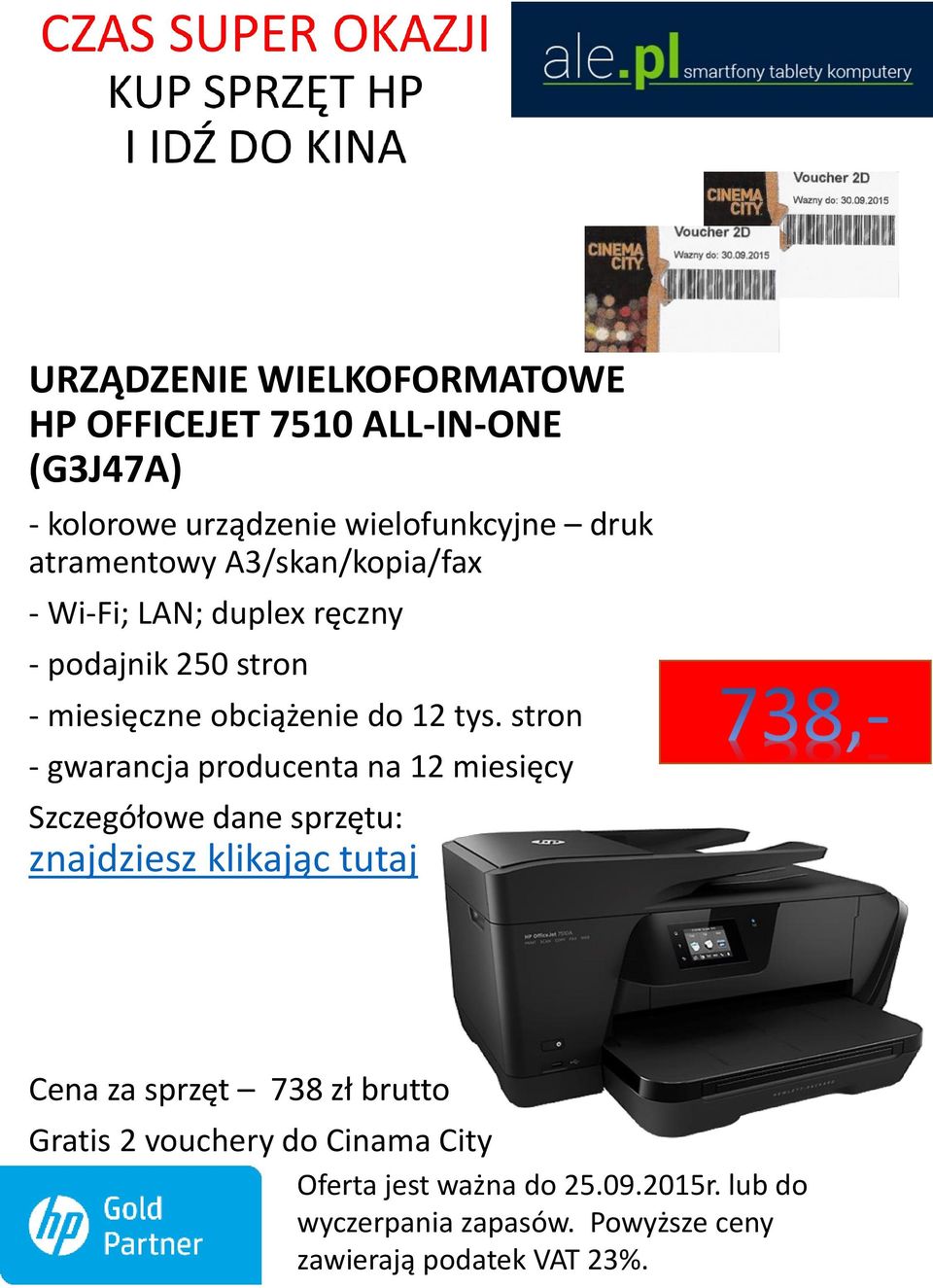 A3/skan/kopia/fax - Wi-Fi; LAN; duplex ręczny - podajnik 250
