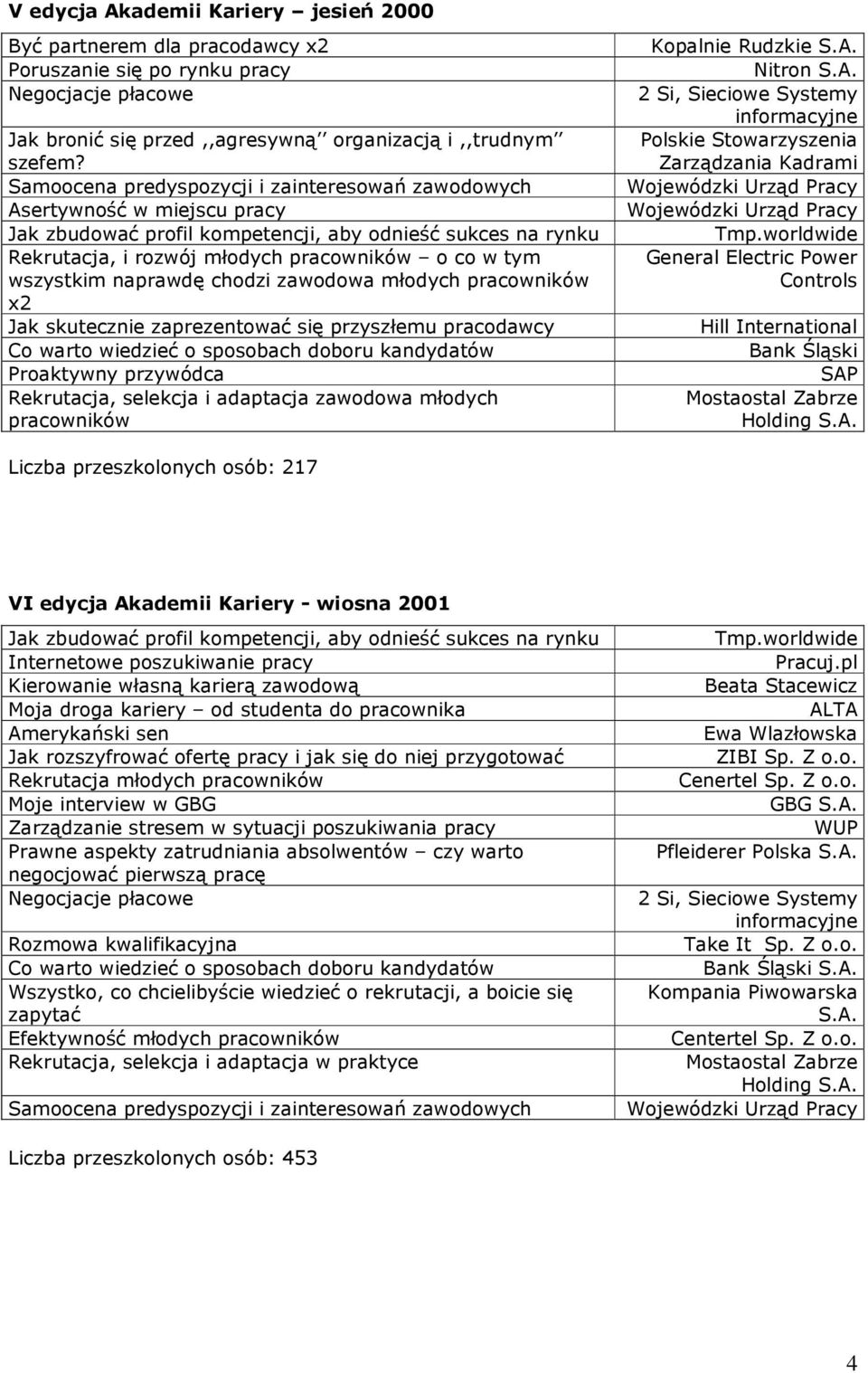 Jak skutecznie zaprezentować się przyszłemu pracodawcy Co warto wiedzieć o sposobach doboru kandydatów Proaktywny przywódca Rekrutacja, selekcja i adaptacja zawodowa młodych pracowników Kopalnie