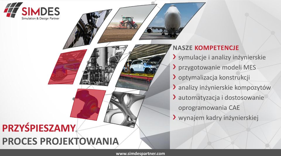 konstrukcji analizy inżynierskie kompozytów automatyzacja i