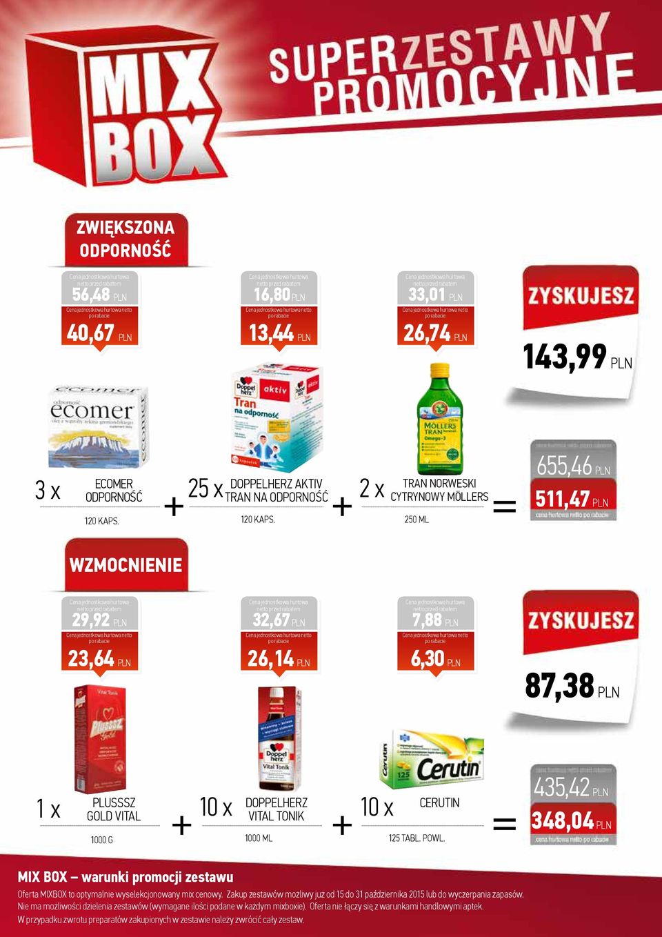 25 x DOPPELHERZ AKTIV TRAN NA ODPORNOŚĆ 120 KAPS.
