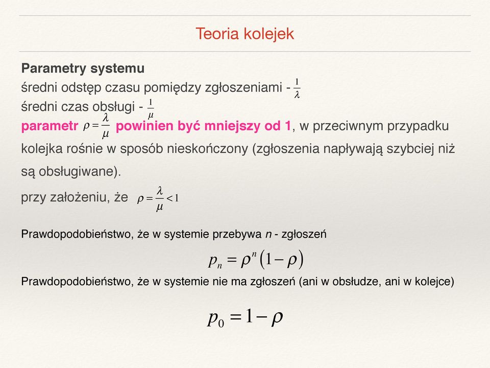 szybciej niż są obsługiwane).