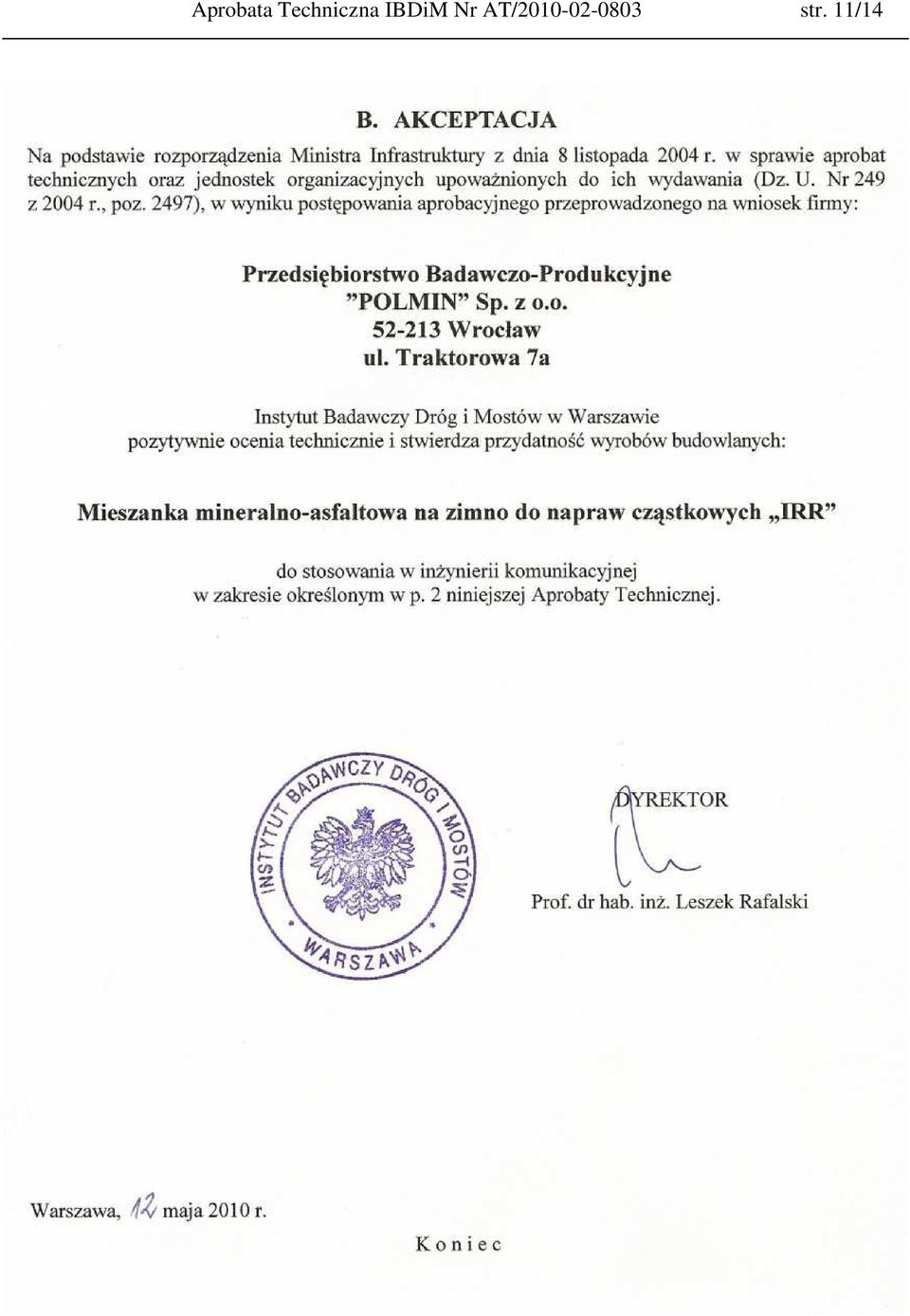 IBDiM Nr