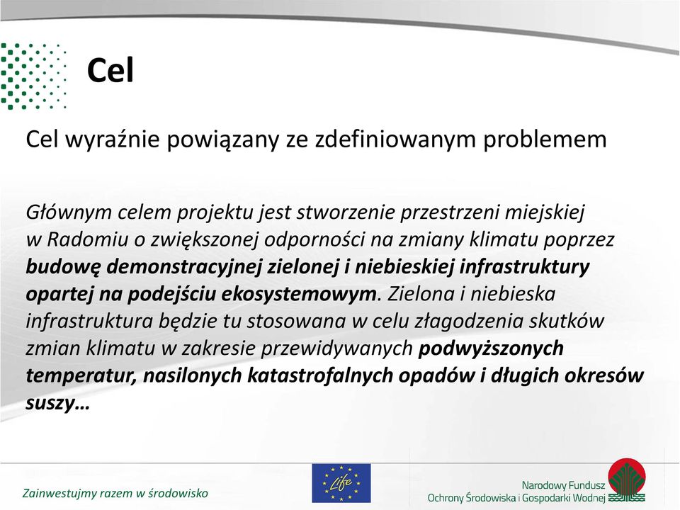 opartej na podejściu ekosystemowym.