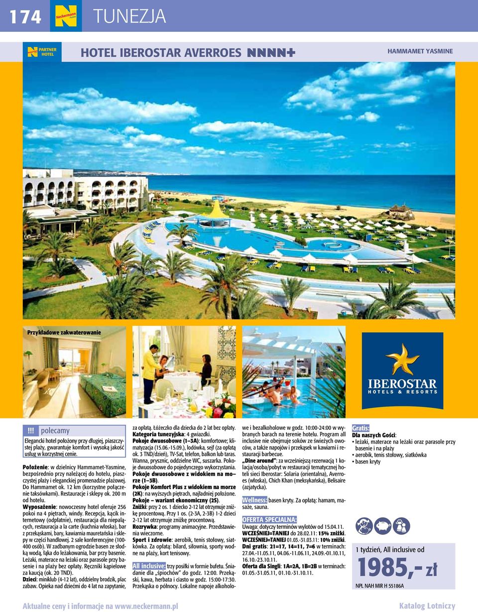 Restauracje i sklepy ok. 200 m od hotelu. Wyposażenie: nowoczesny hotel oferuje 256 pokoi na 4 piętrach, windy.