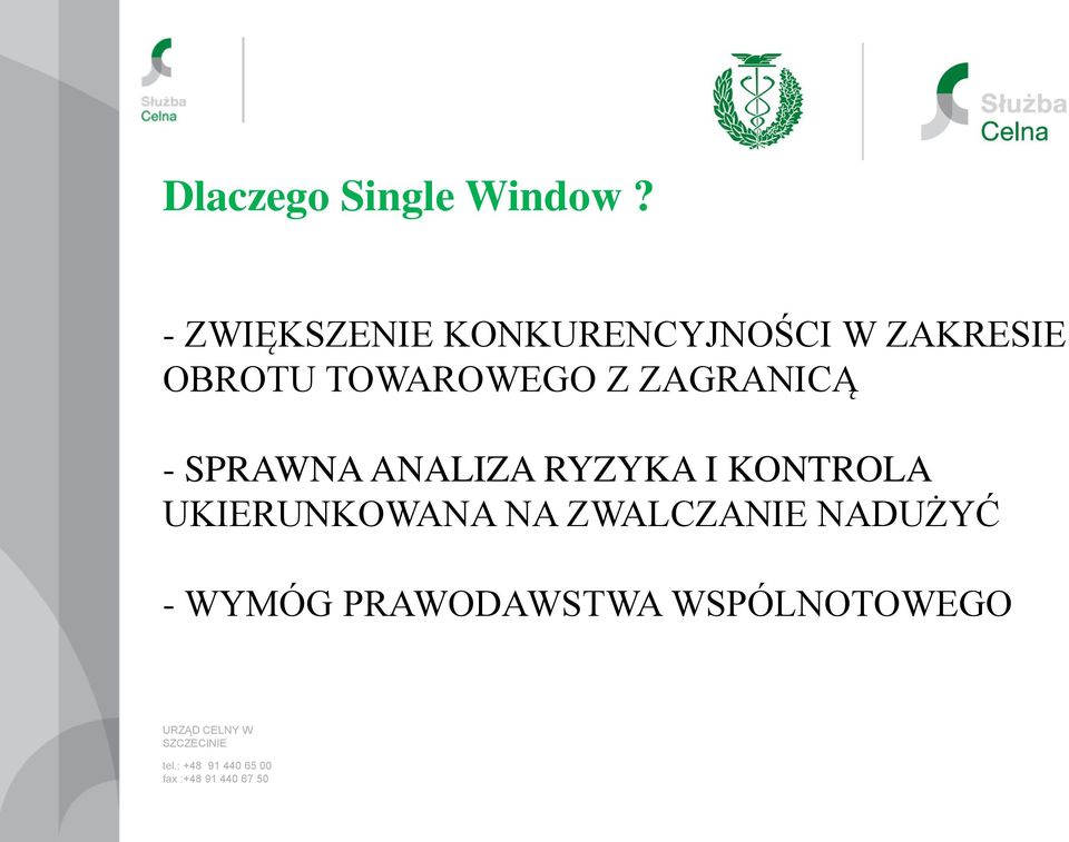 ZAGRANICĄ - SPRAWNA ANALIZA RYZYKA I KONTROLA UKIERUNKOWANA NA