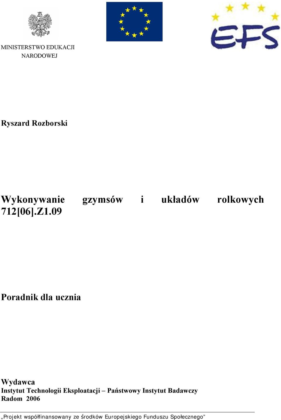 09 Poradnik dla ucznia Wydawca Instytut