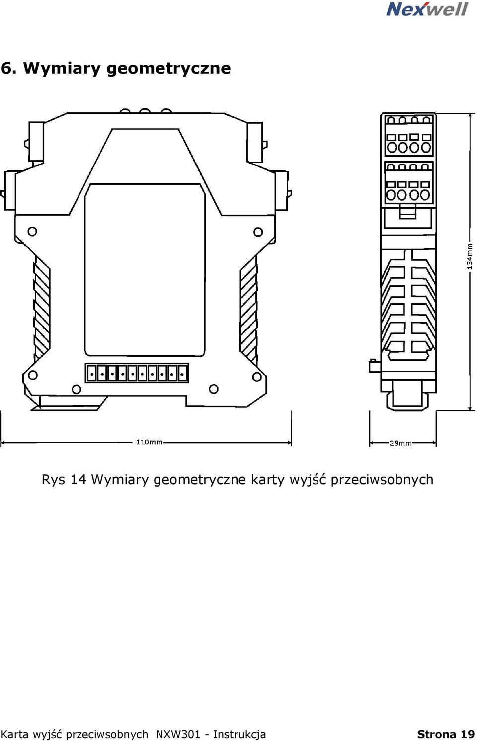 Wymiary geometryczne