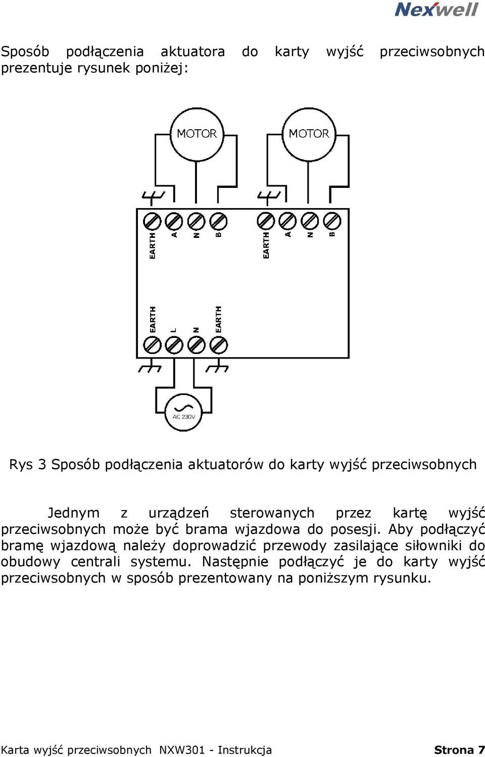 brama wjazdowa do posesji.