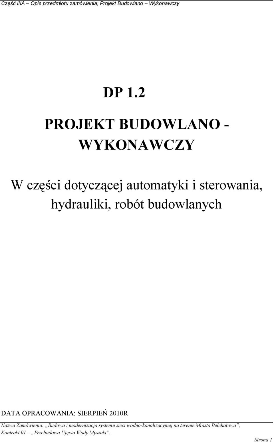 sterowania, hydrauliki, robót