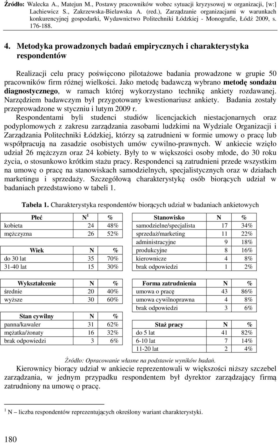 Badania zostały przeprowadzone w styczniu i lutym 2009 r.