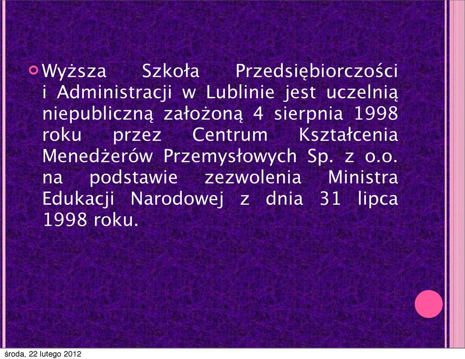Centrum Kształcenia Menedżerów Przemysłow