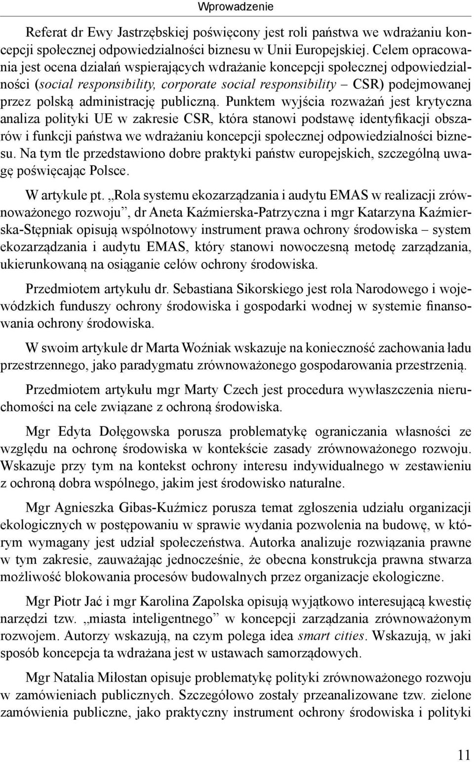 administrację publiczną.
