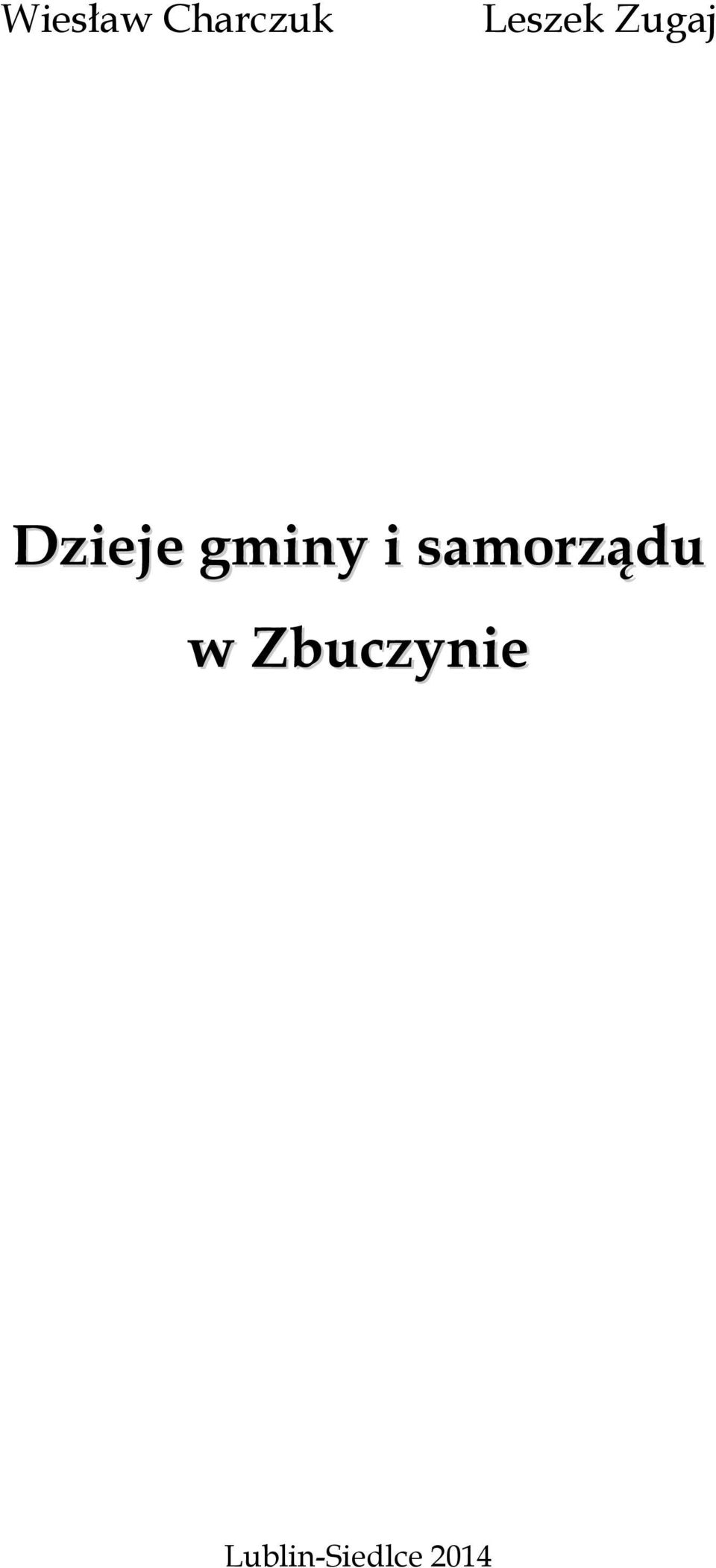 gminy i samorządu w