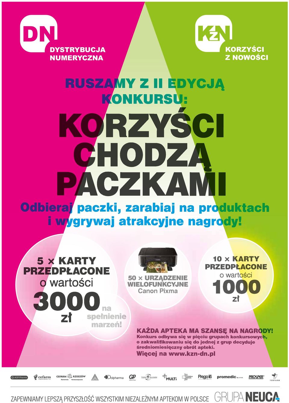 50 URZ DZENIE WIELOF FUNKCYJNE Canon Pixma KA DA APTEKA MA SZANS NA NAGRODY!
