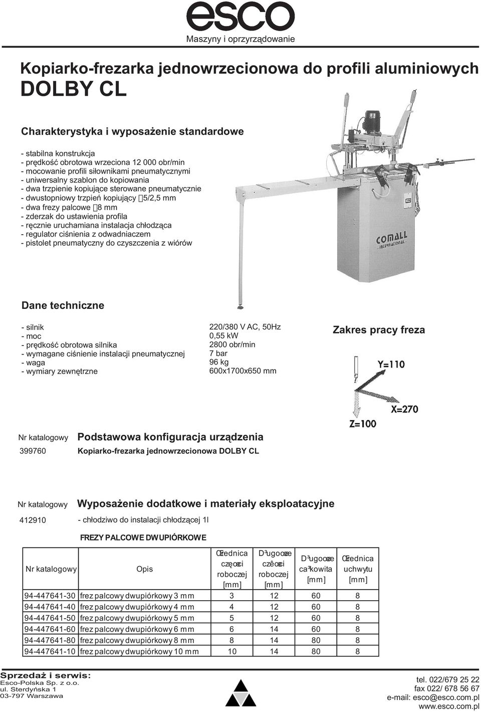 regulator ciœnienia z odwadniaczem pistolet pneumatyczny do czyszczenia z wiórów silnik moc prêdkoœæ obrotowa silnika wymagane ciœnienie instalacji pneumatycznej waga wymiary zewnêtrzne 220/380 V AC,