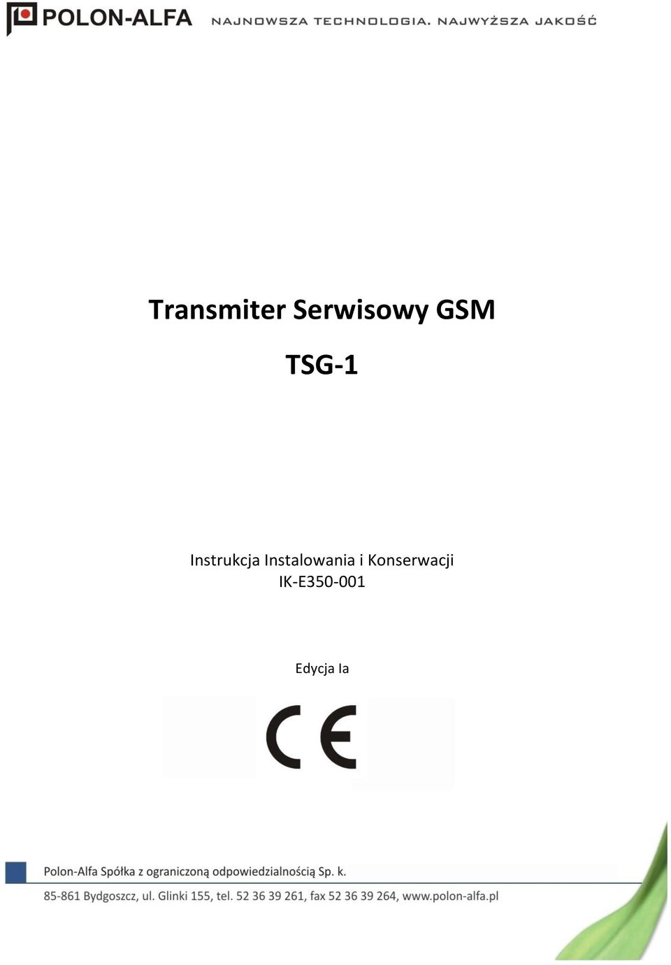 Instrukcja Instalowania i