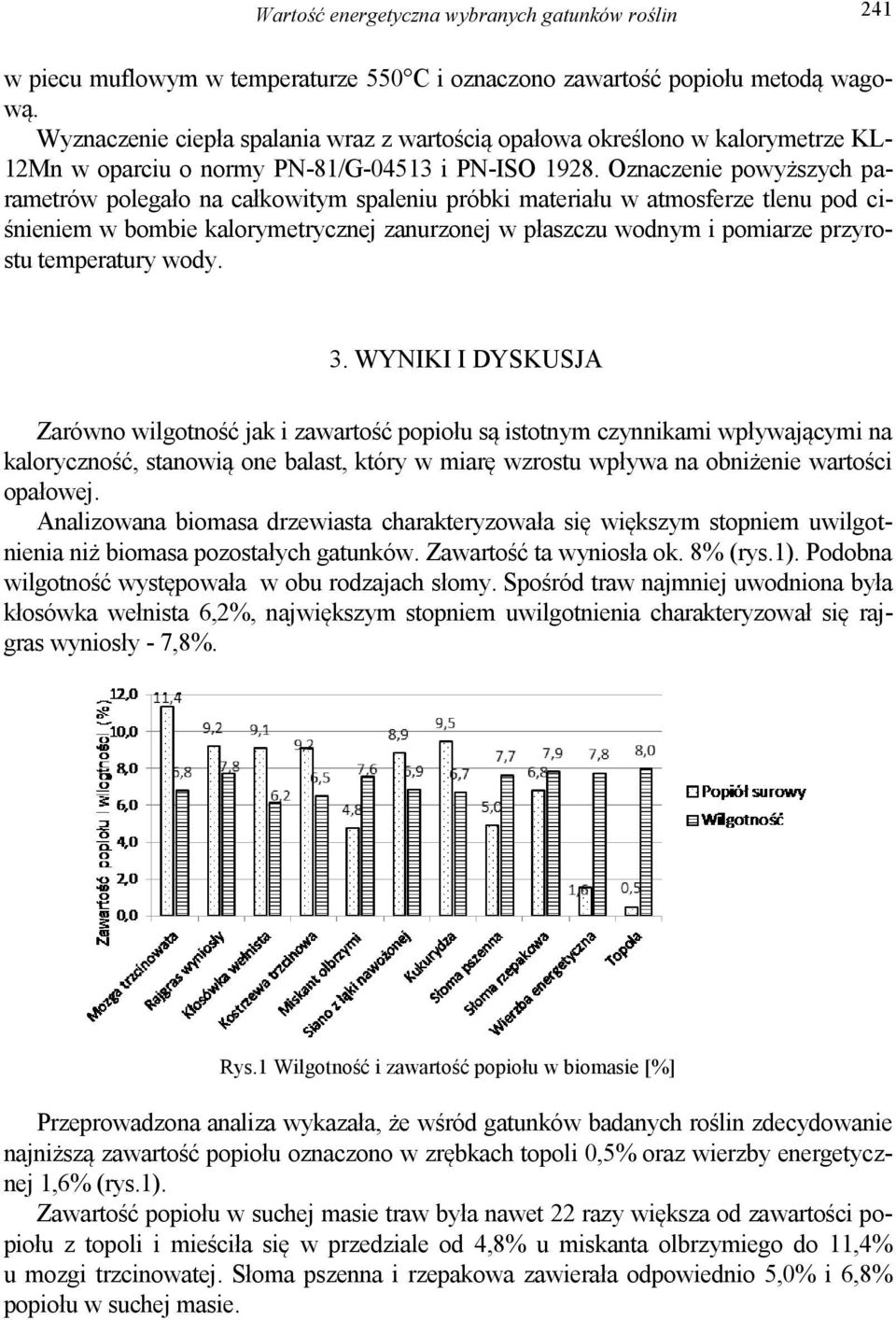 Oznaczenie powyższych parametrów polegało na całkowitym spaleniu próbki materiału w atmosferze tlenu pod ciśnieniem w bombie kalorymetrycznej zanurzonej w płaszczu wodnym i pomiarze przyrostu