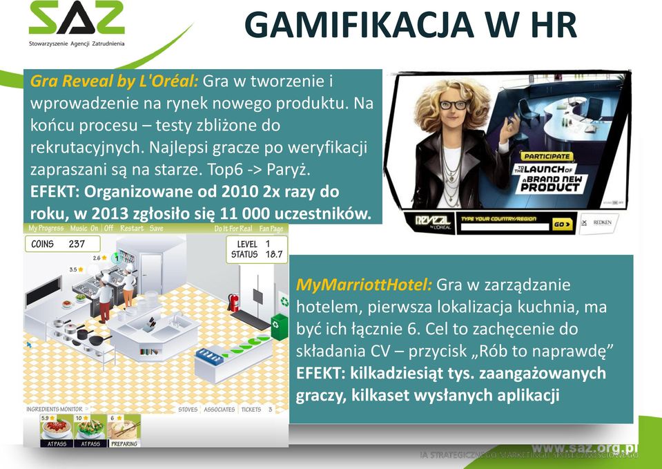 EFEKT: Organizowane od 2010 2x razy do roku, w 2013 zgłosiło się 11 000 uczestników.