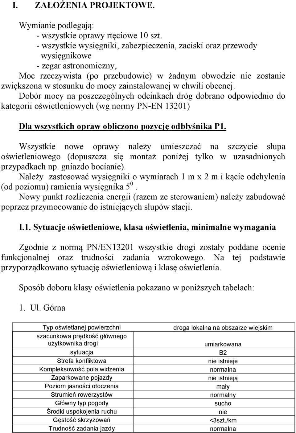 zainstalowanej w chwili obecnej.
