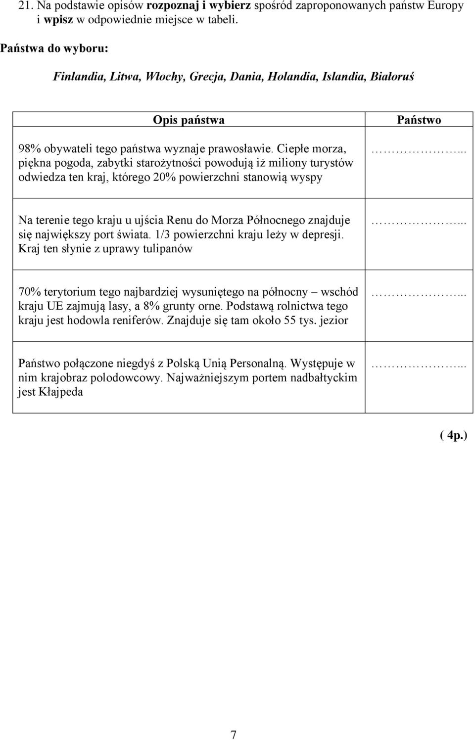 Ciepłe morza, piękna pogoda, zabytki starożytności powodują iż miliony turystów odwiedza ten kraj, którego 20% powierzchni stanowią wyspy Państwo.