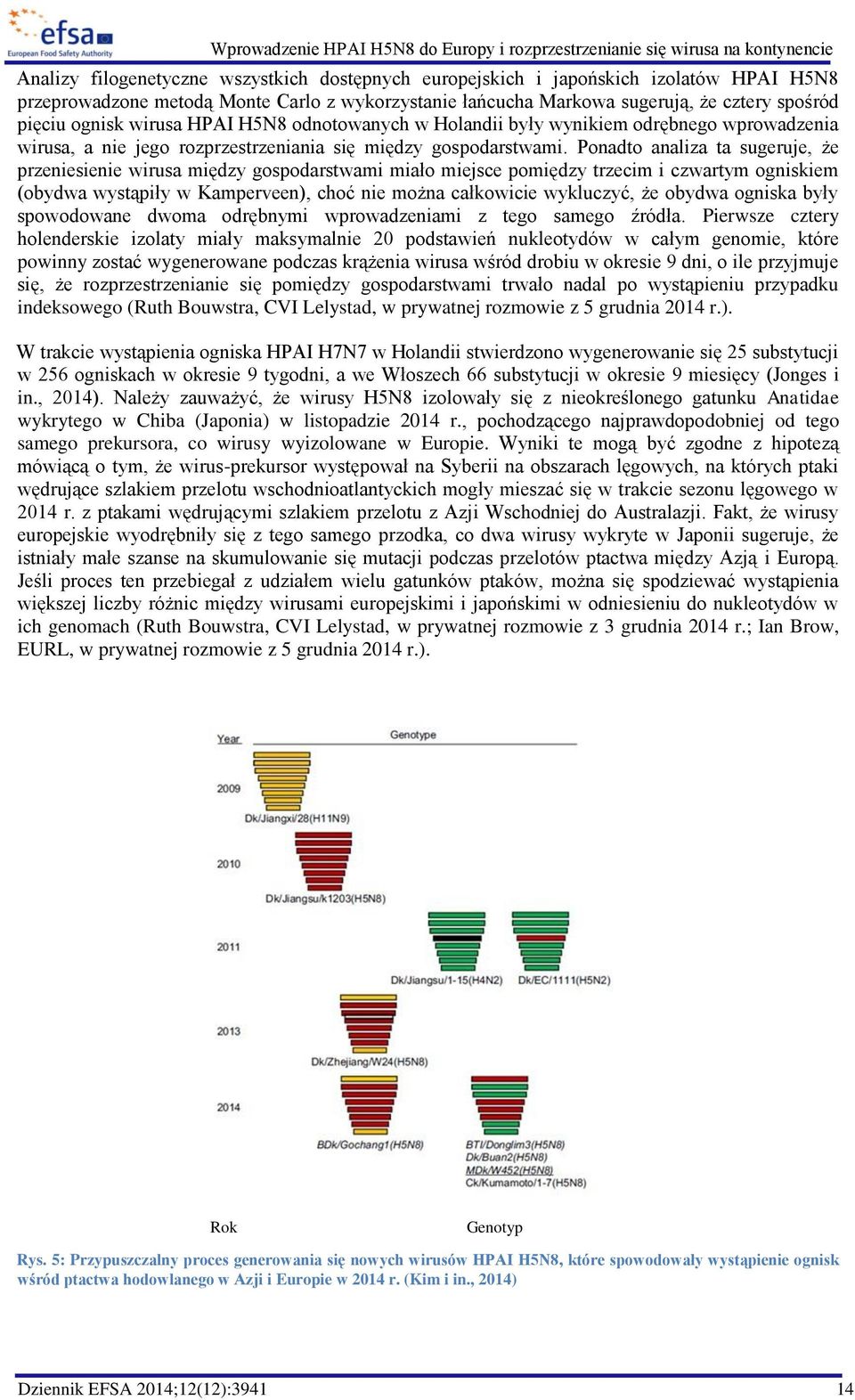 Ponadto analiza ta sugeruje, że przeniesienie wirusa między gospodarstwami miało miejsce pomiędzy trzecim i czwartym ogniskiem (obydwa wystąpiły w Kamperveen), choć nie można całkowicie wykluczyć, że