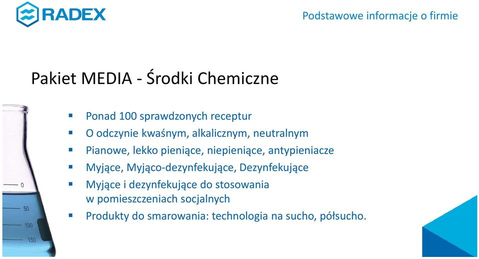 antypieniacze Myjące, Myjąco-dezynfekujące, Dezynfekujące Myjące i dezynfekujące