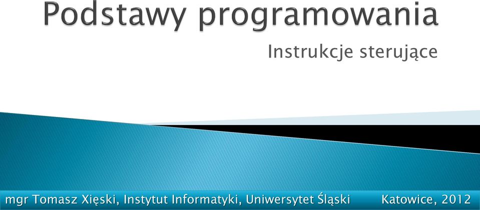 Instytut Informatyki,