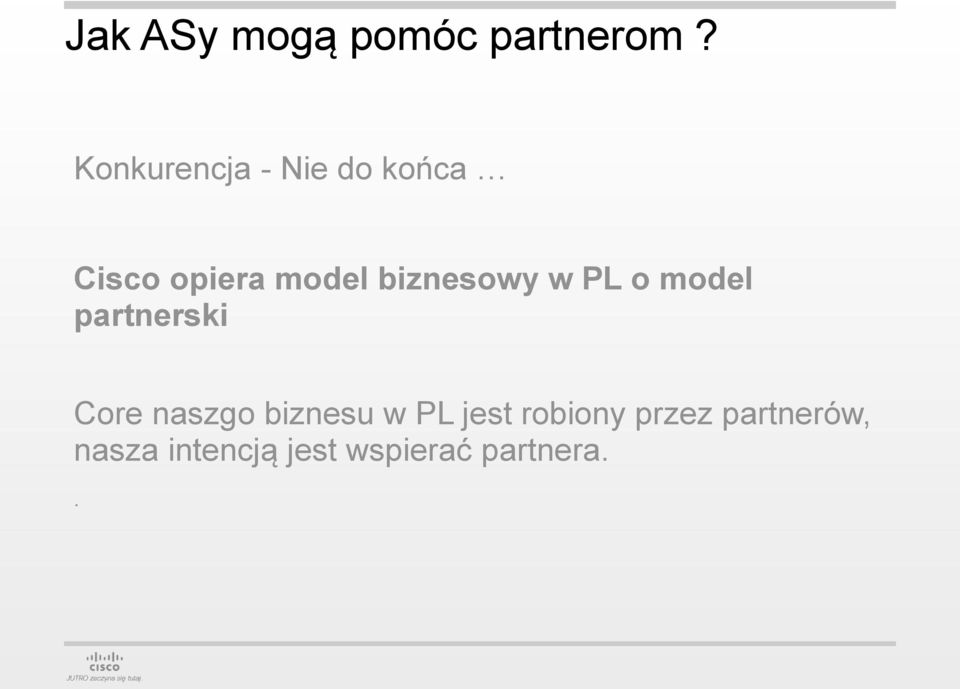 biznesowy w PL o model partnerski Core naszgo