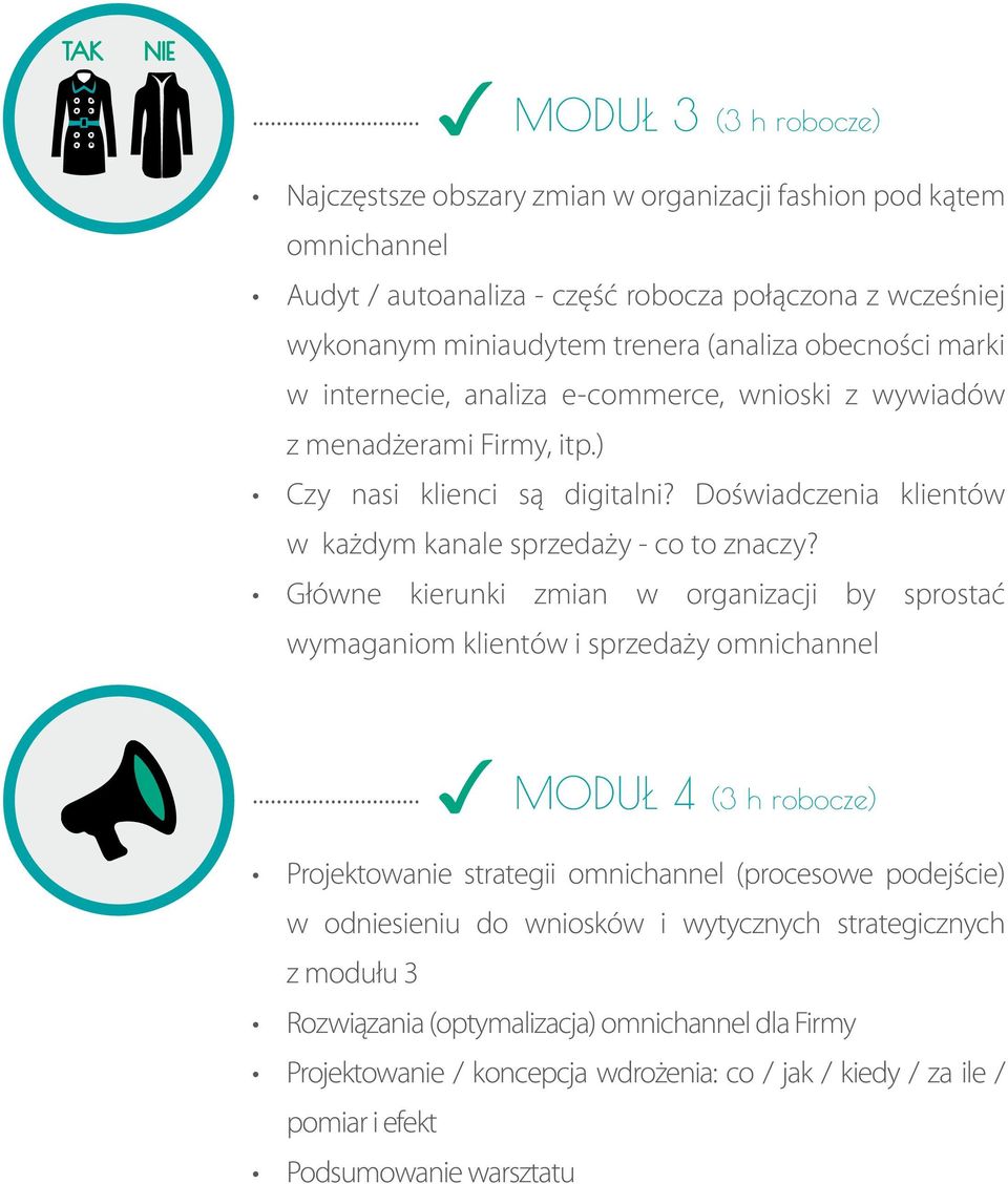 Główne kierunki zmian w organizacji by sprostać wymaganiom klientów i sprzedaży omnichannel.