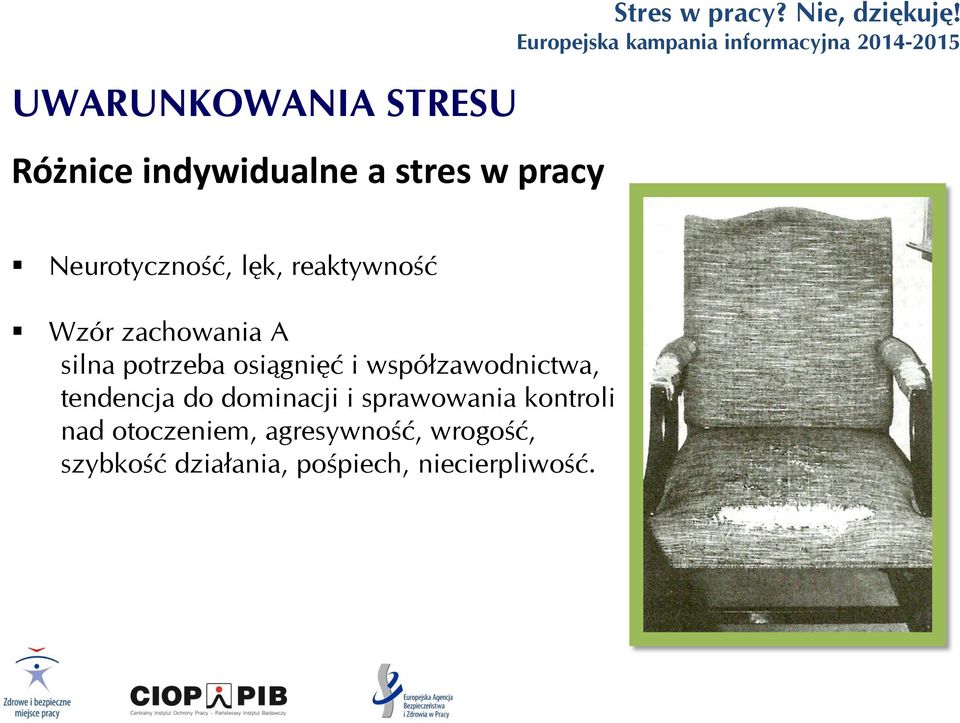 osiągnięć i współzawodnictwa, tendencja do dominacji i sprawowania
