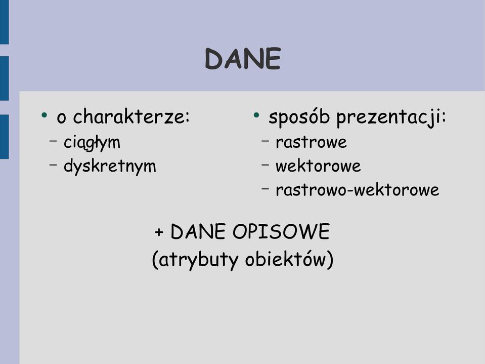 rastrowe wektorowe
