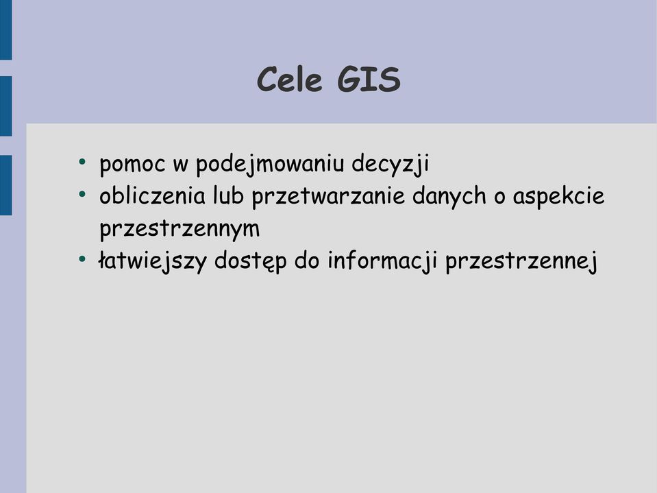 przetwarzanie danych o aspekcie
