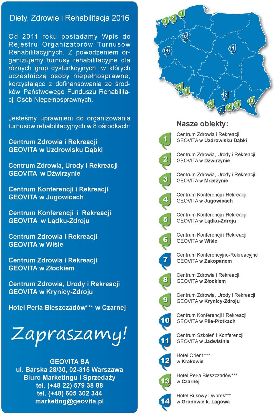 Rehabilitacji Osób Niepełnosprawnych.