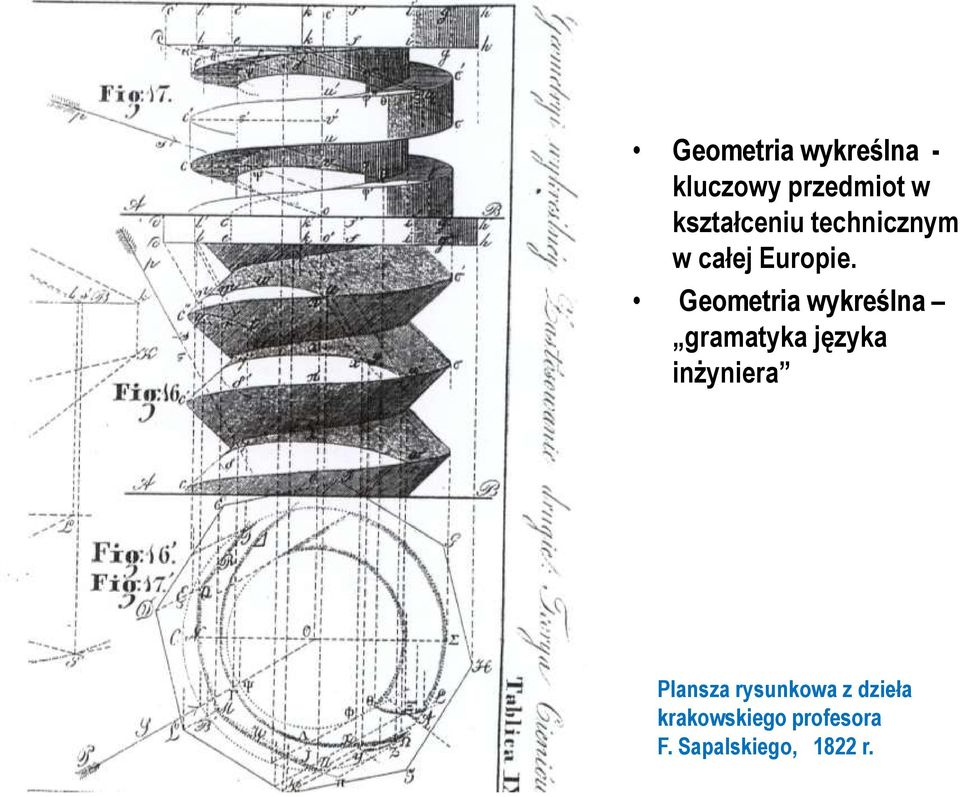 Geometria wykreślna gramatyka języka inżyniera 7