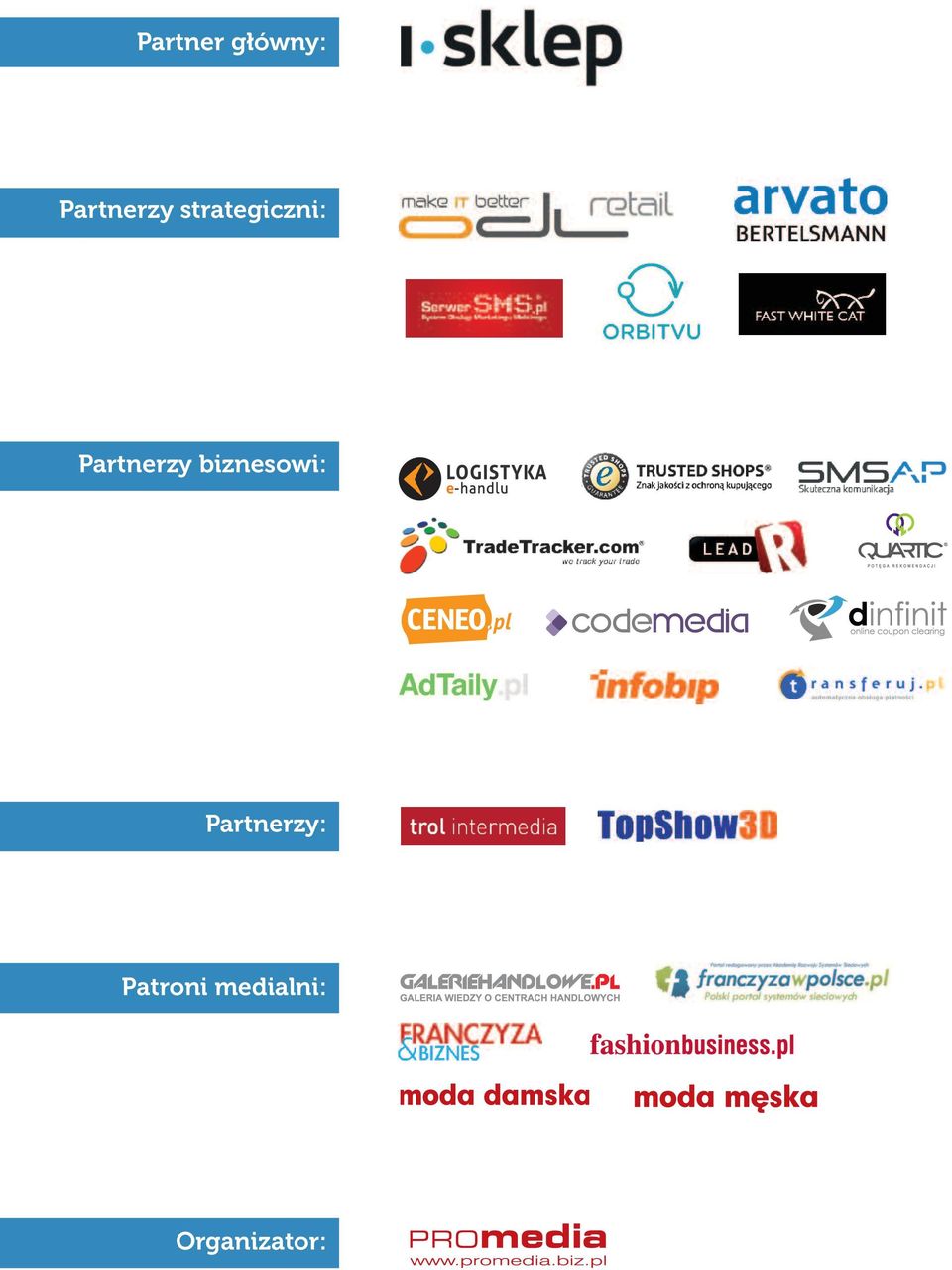 biznesowi: Partnerzy: