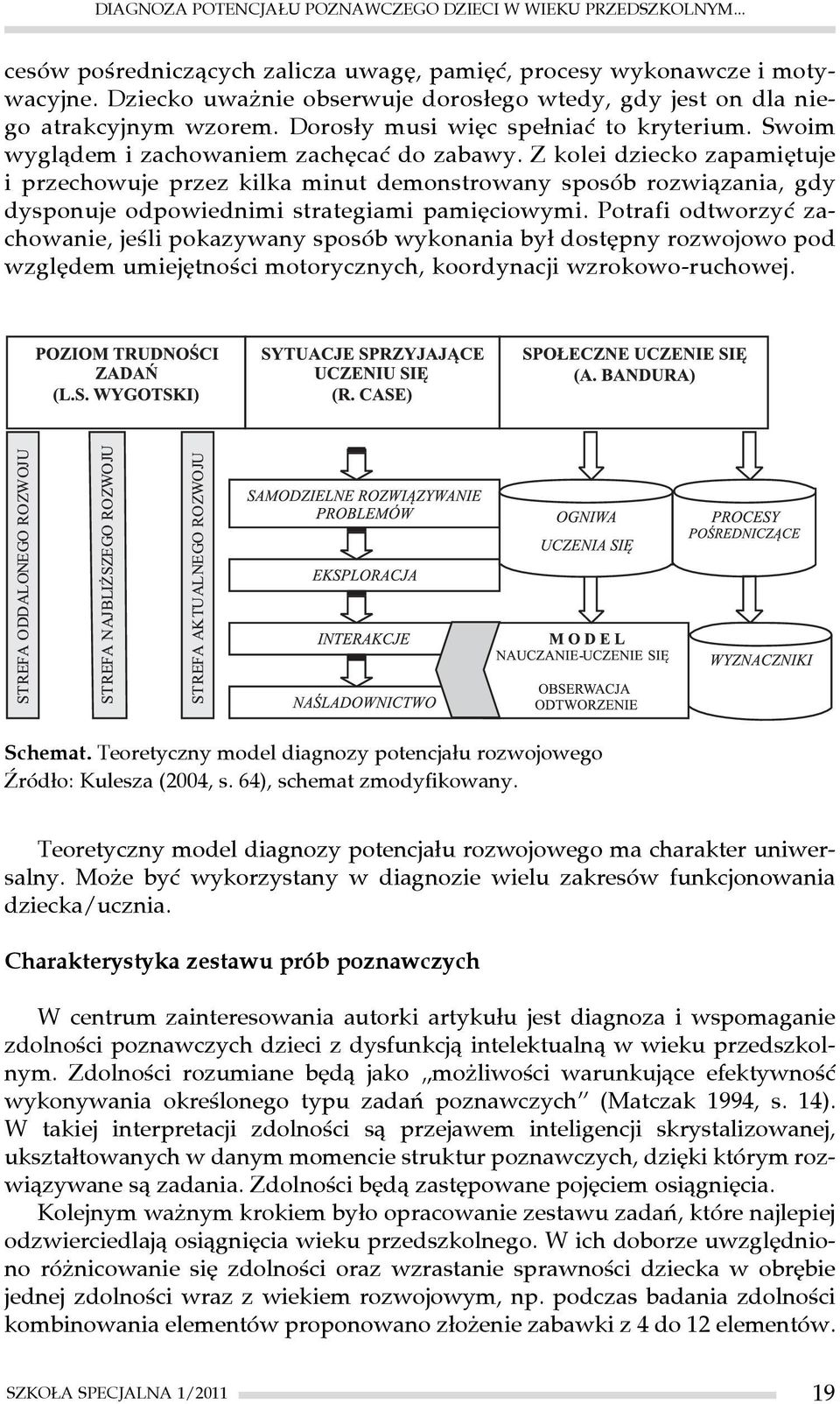 Z kolei dziecko zapamiętuje i przechowuje przez kilka minut demonstrowany sposób rozwiązania, gdy dysponuje odpowiednimi strategiami pamięciowymi.