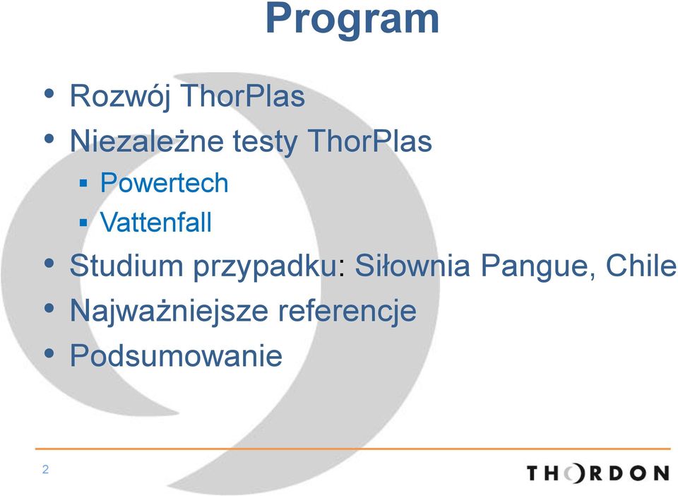 Studium przypadku: Siłownia Pangue,
